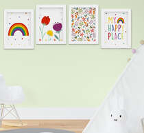 Quadro Infantil Jardim