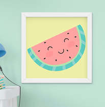 Quadro Infantil Doces 