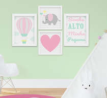 Quadro Infantil Elefante