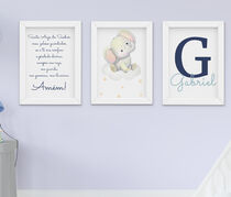Quadro Infantil Elefante