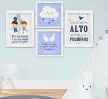 Quadro Infantil Irmãos