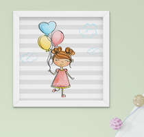 Quadro Infantil Menina