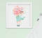 Kit Quadro Infantil Bebê Menina Aquarela Flores Sonhe Alto 4 peças
