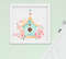 Kit Quadro Infantil Bebê Menina Aquarela Flores Sonhe Alto 4 peças