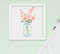 Kit Quadro Infantil Bebê Menina Aquarela Flores Sonhe Alto 4 peças