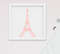 Quadro Infantil Quarto Bebê Menina Torre Eiffel Paris Kit 3 Peças